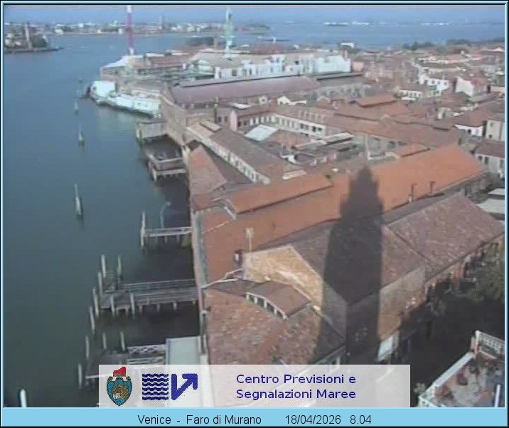Archived image Webcam Murano Island Venice