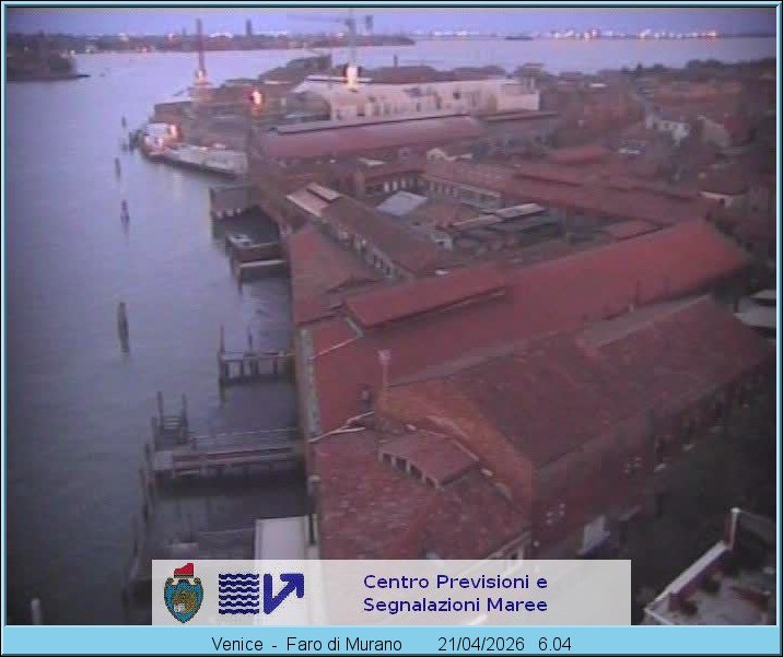 Archiv Foto Webcam Insel Murano Venedig