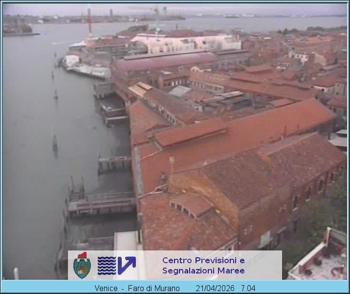 Archiv Foto Webcam Insel Murano Venedig