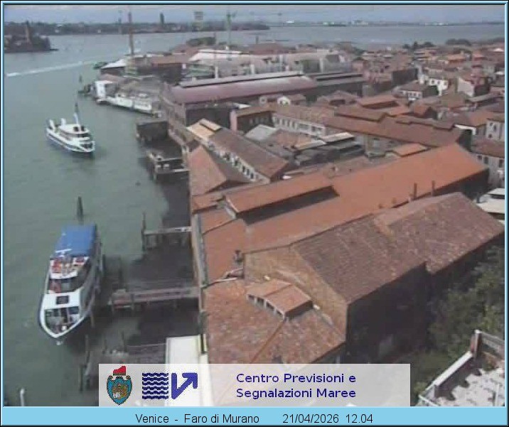 Archiv Foto Webcam Insel Murano Venedig