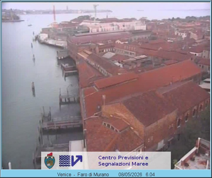 Archived image Webcam Murano Island Venice