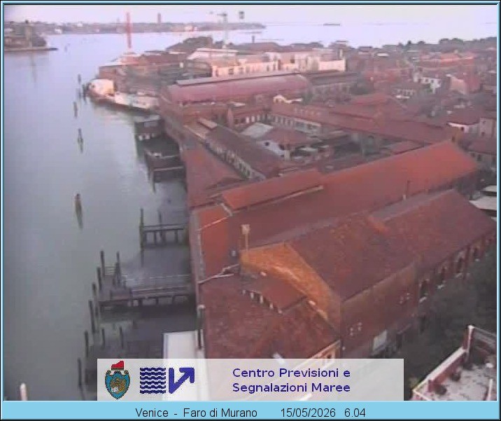 Archived image Webcam Murano Island Venice