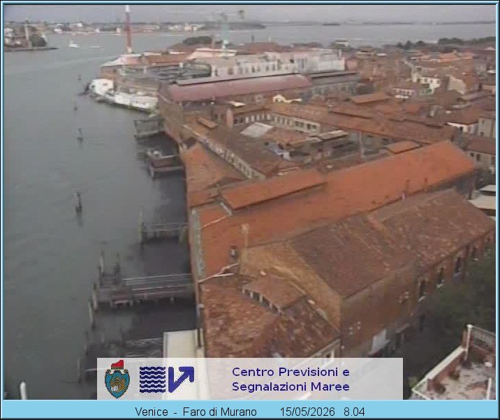 Archived image Webcam Murano Island Venice