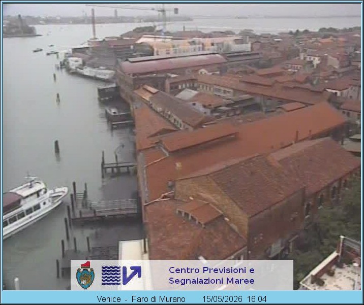Archived image Webcam Murano Island Venice