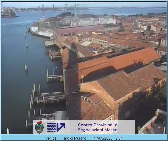 Archived image Webcam Murano Island Venice
