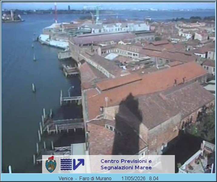 Archived image Webcam Murano Island Venice
