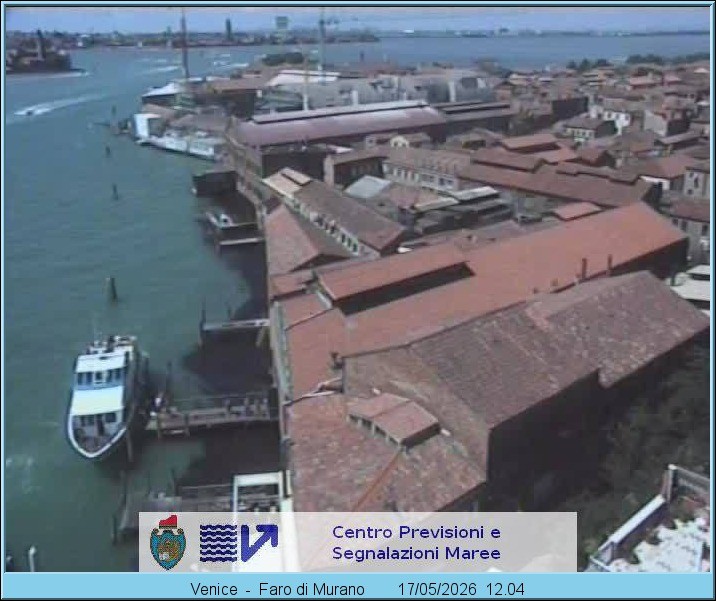 Archived image Webcam Murano Island Venice