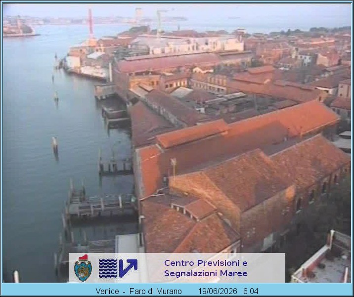 Archived image Webcam Murano Island Venice