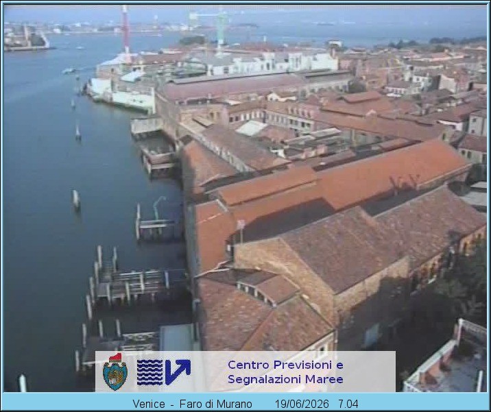 Archived image Webcam Murano Island Venice