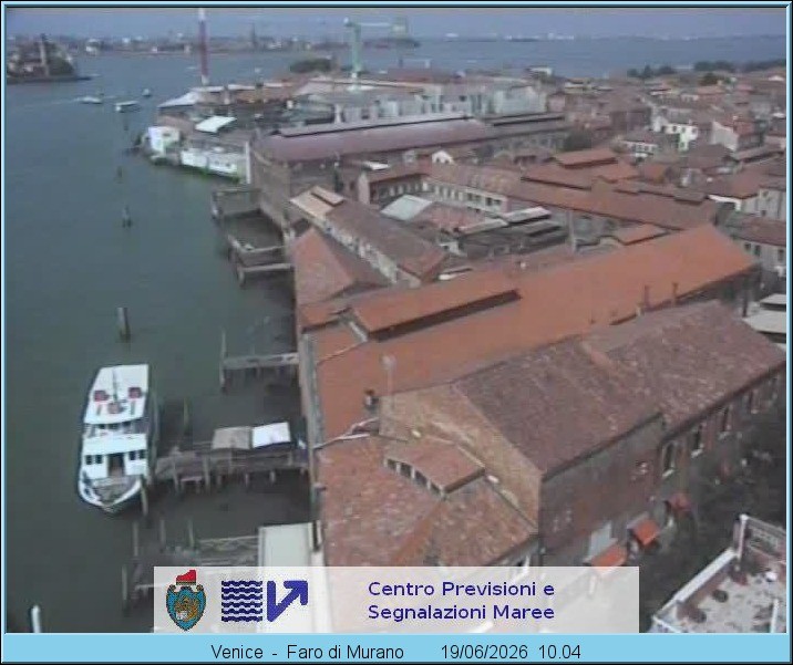 Archiv Foto Webcam Insel Murano Venedig