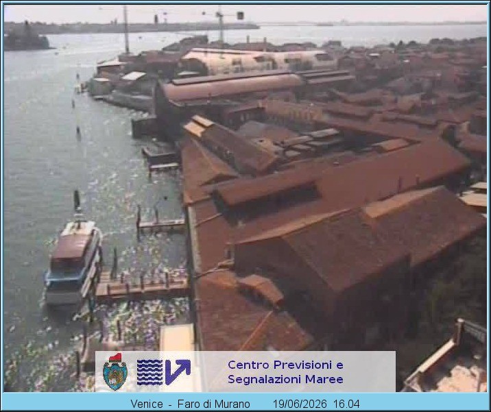Archiv Foto Webcam Insel Murano Venedig