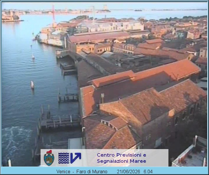 Archiv Foto Webcam Insel Murano Venedig