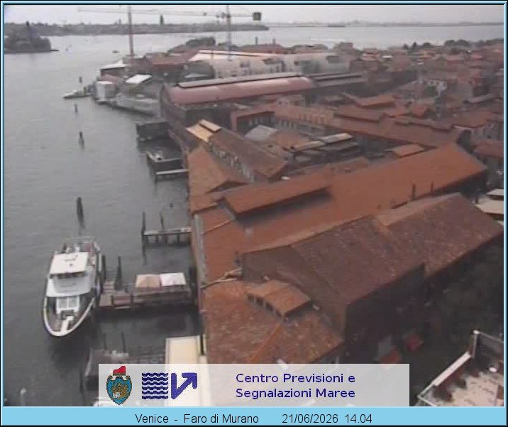Archiv Foto Webcam Insel Murano Venedig