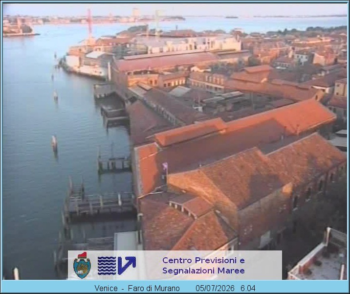 Archived image Webcam Murano Island Venice