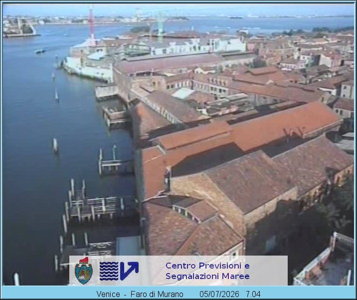 Archived image Webcam Murano Island Venice