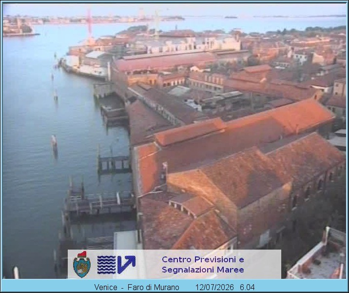 Archived image Webcam Murano Island Venice