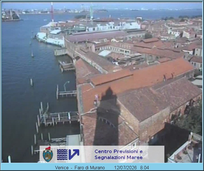 Archived image Webcam Murano Island Venice