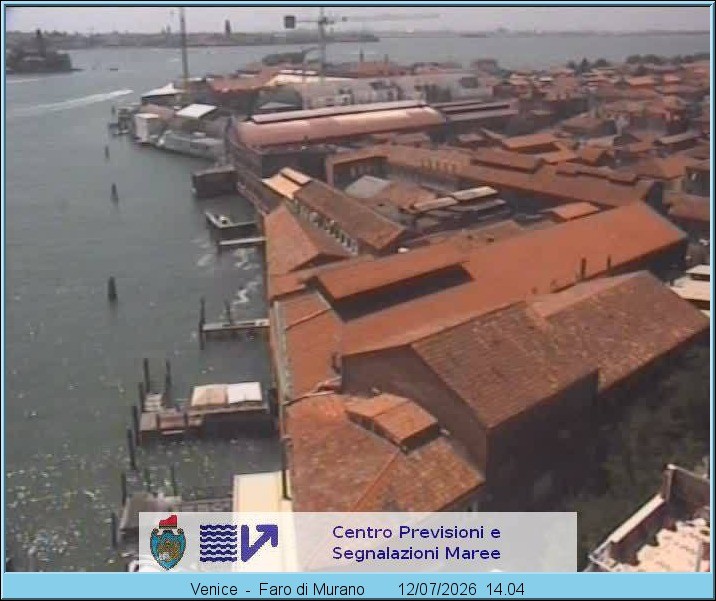 Archived image Webcam Murano Island Venice