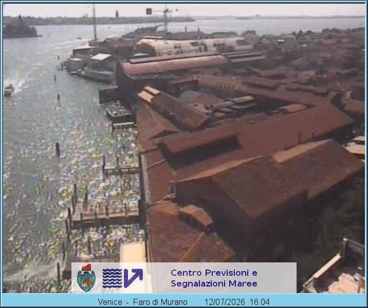Archived image Webcam Murano Island Venice