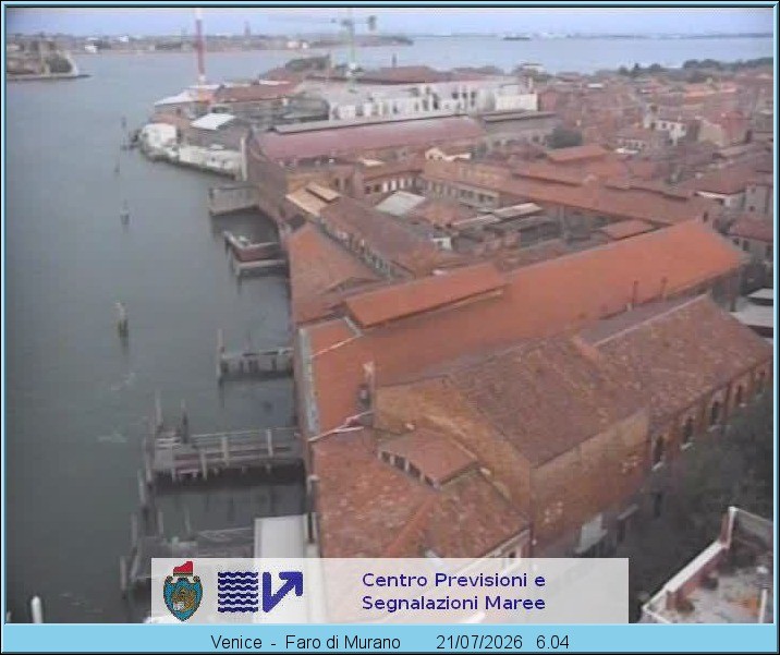 Archived image Webcam Murano Island Venice
