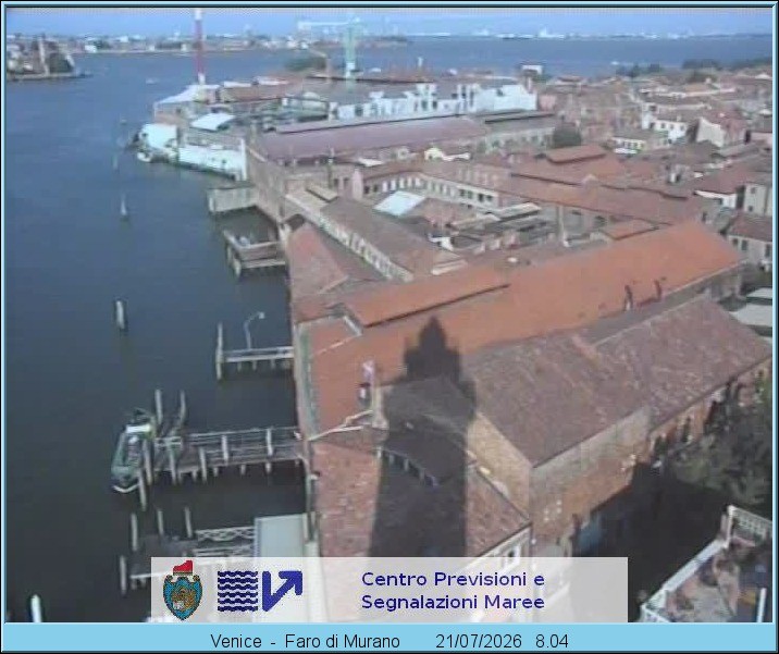 Archived image Webcam Murano Island Venice