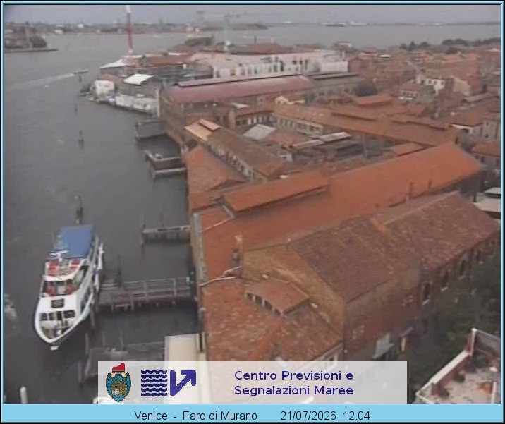 Archived image Webcam Murano Island Venice
