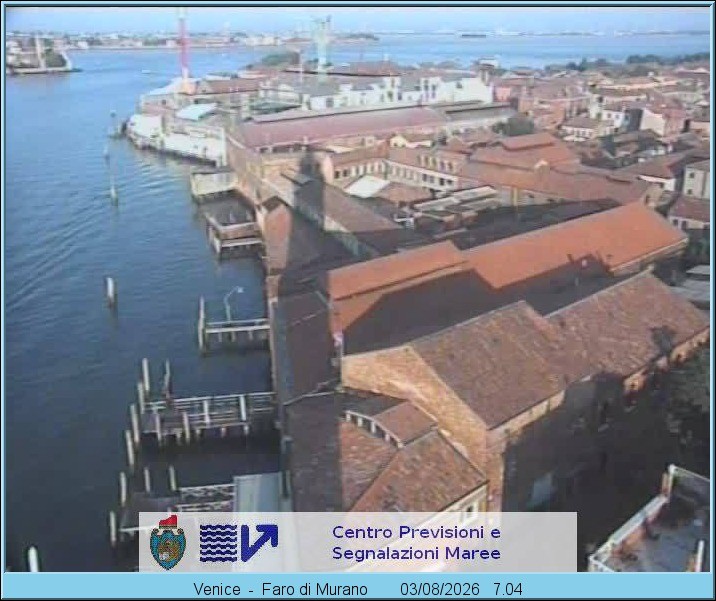 Archiv Foto Webcam Insel Murano Venedig