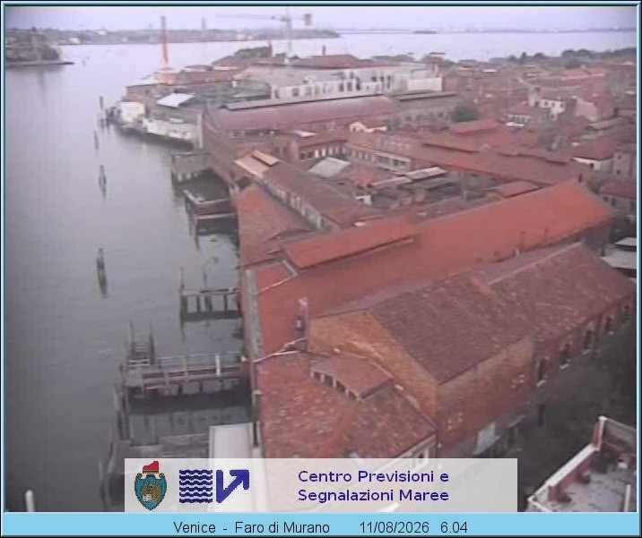 Archived image Webcam Murano Island Venice
