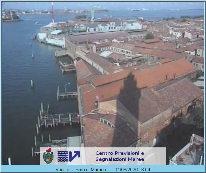 Archived image Webcam Murano Island Venice