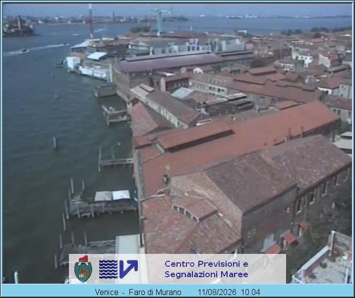 Archived image Webcam Murano Island Venice