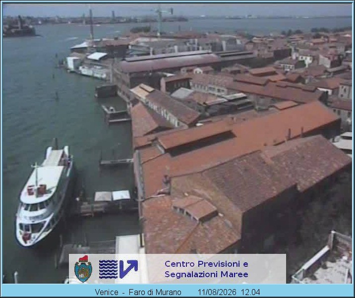 Archived image Webcam Murano Island Venice