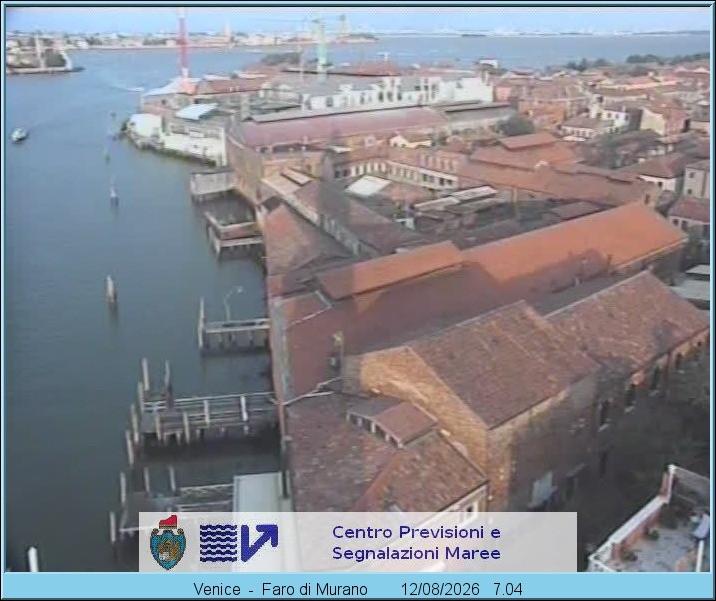 Archiv Foto Webcam Insel Murano Venedig