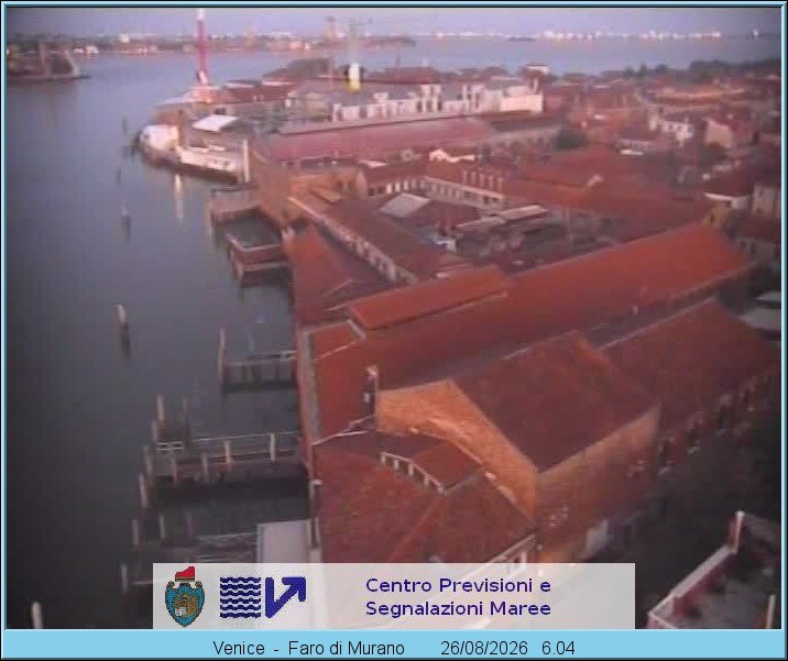 Archiv Foto Webcam Insel Murano Venedig