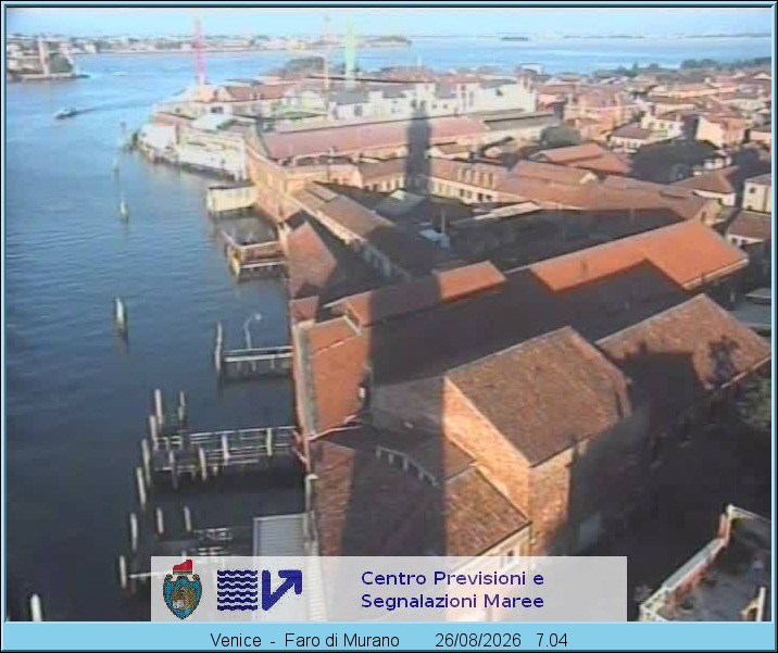 Archiv Foto Webcam Insel Murano Venedig