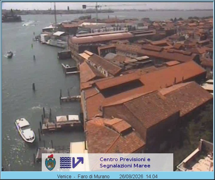 Archiv Foto Webcam Insel Murano Venedig