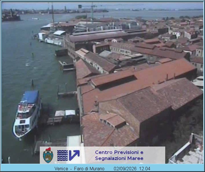 Archived image Webcam Murano Island Venice