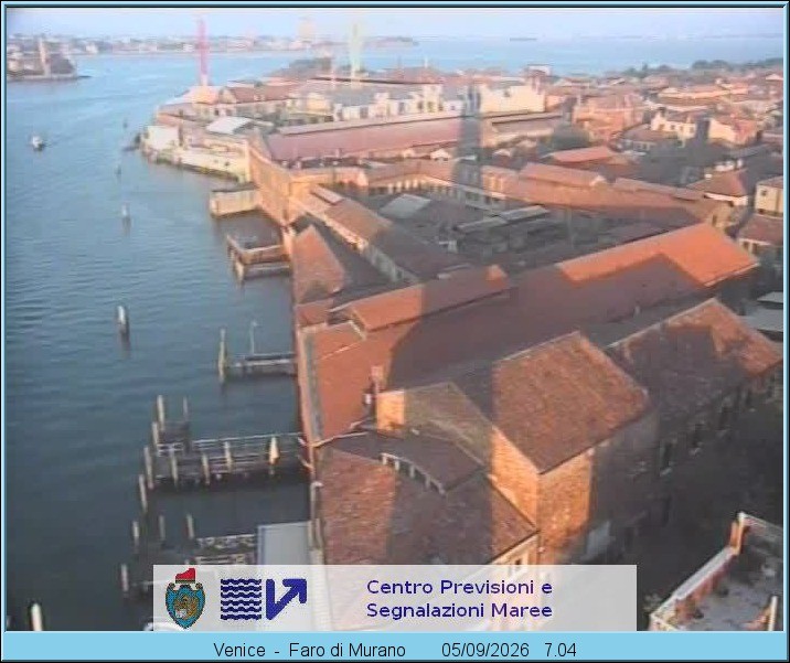 Archived image Webcam Murano Island Venice