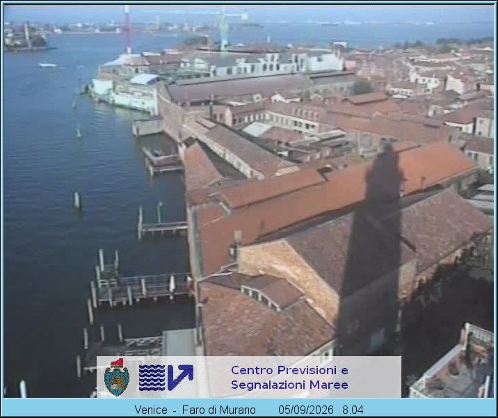 Archived image Webcam Murano Island Venice