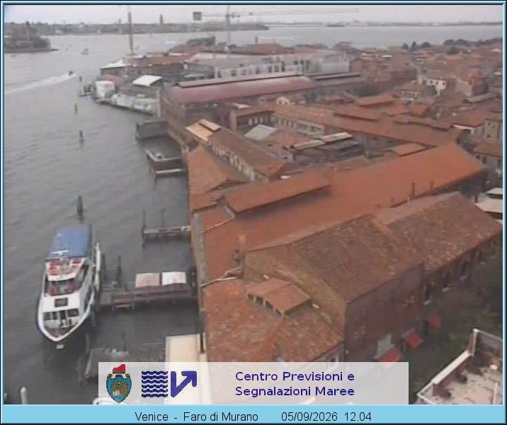 Archived image Webcam Murano Island Venice