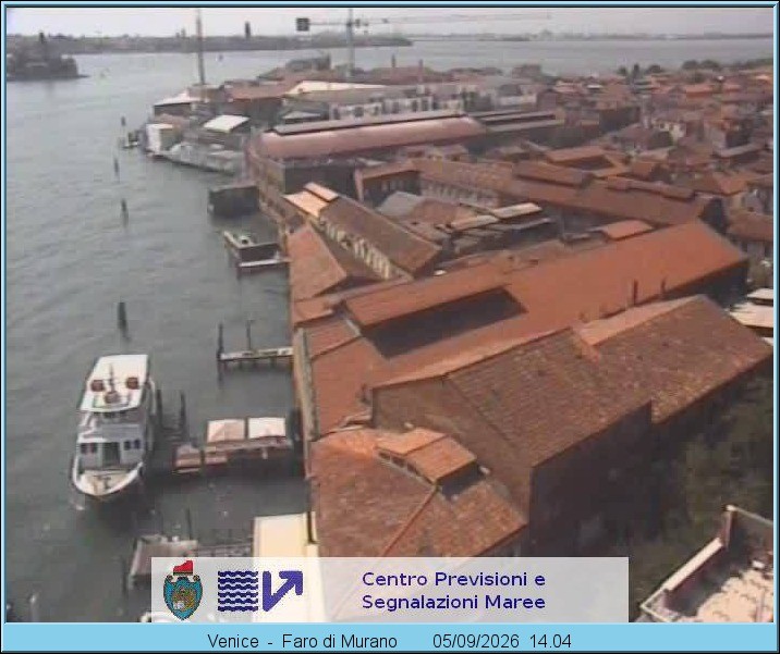 Archived image Webcam Murano Island Venice