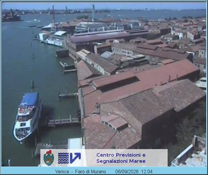 Archiv Foto Webcam Insel Murano Venedig