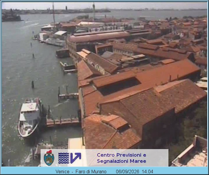 Archiv Foto Webcam Insel Murano Venedig