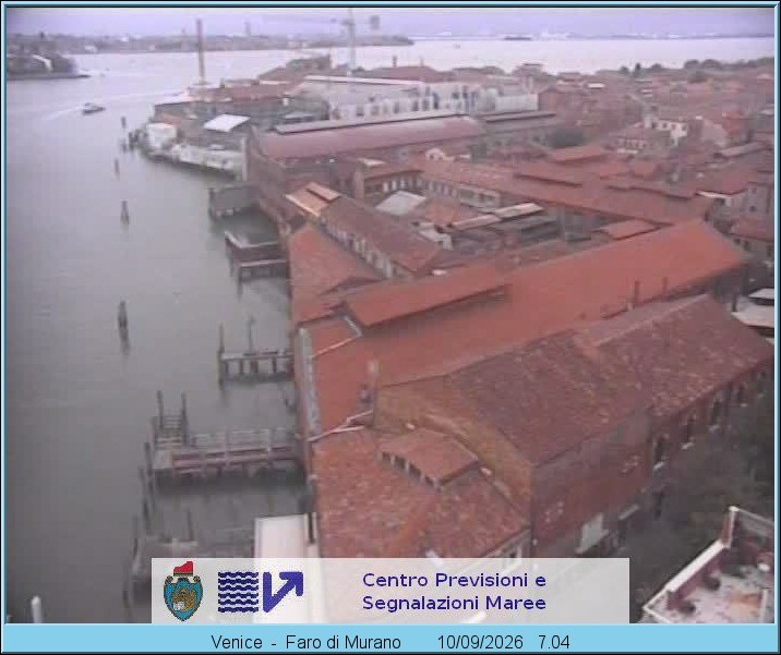 Archived image Webcam Murano Island Venice