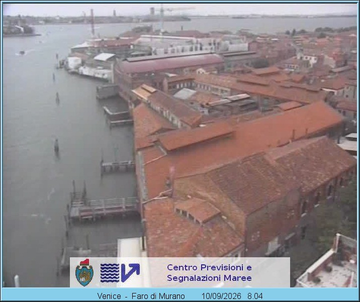Archived image Webcam Murano Island Venice