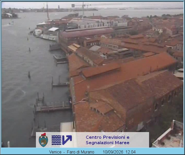 Archived image Webcam Murano Island Venice