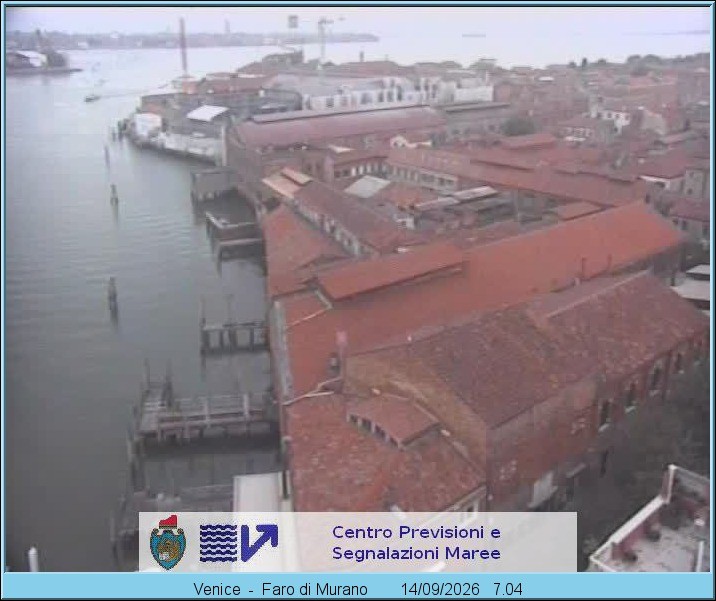 Archived image Webcam Murano Island Venice