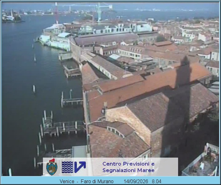 Archived image Webcam Murano Island Venice