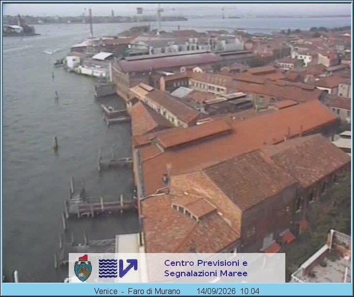 Archived image Webcam Murano Island Venice