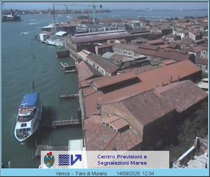 Archived image Webcam Murano Island Venice