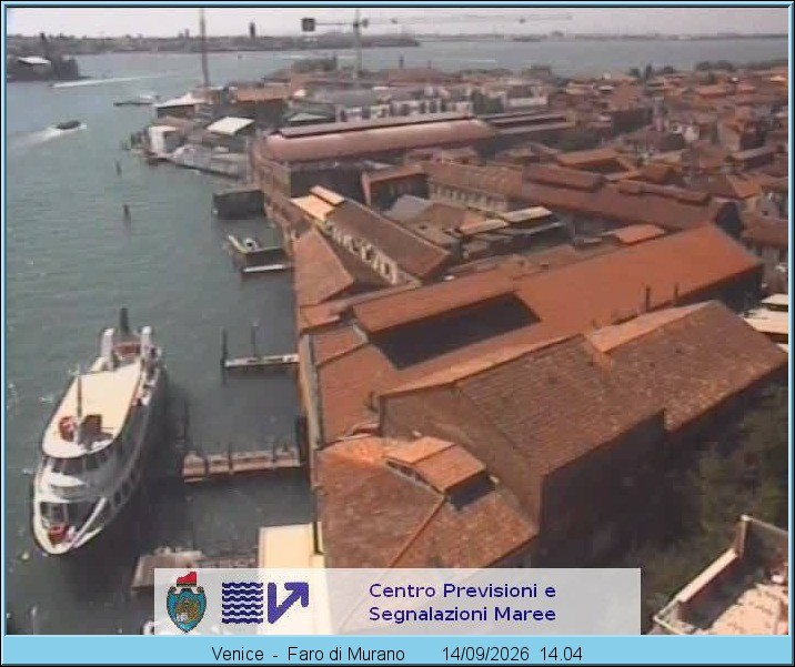 Archived image Webcam Murano Island Venice